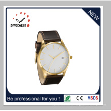 2015 neueste heißer Verkauf Casual Armbanduhr mit Ledergürtel (DC-1415)